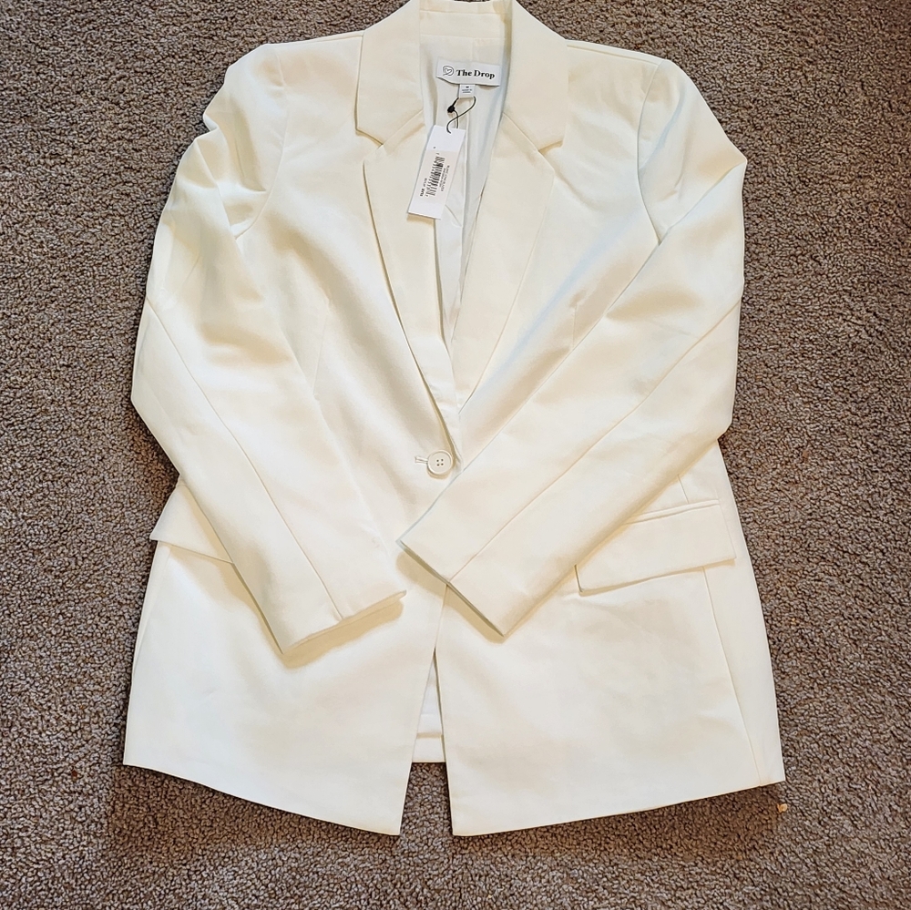 THE DROP Blazers, NWTO, Classic White (& Black), W-M